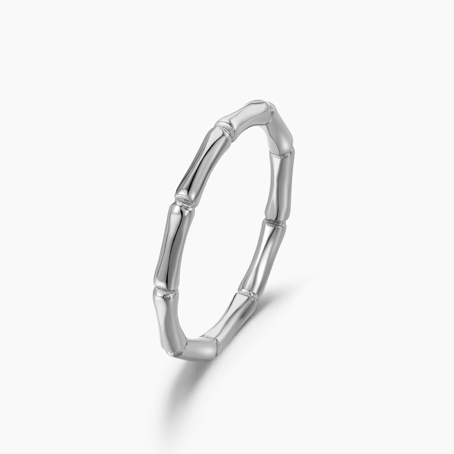 Bamboo Pattern Band Bracelet Ring QB812 QR812