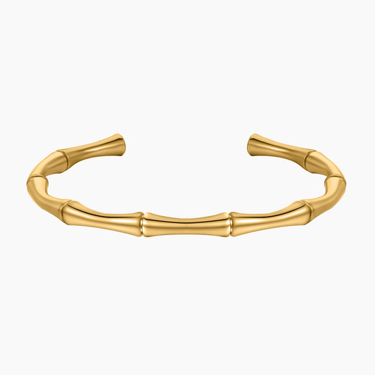 Bamboo Pattern Band Bracelet Ring QB812 QR812