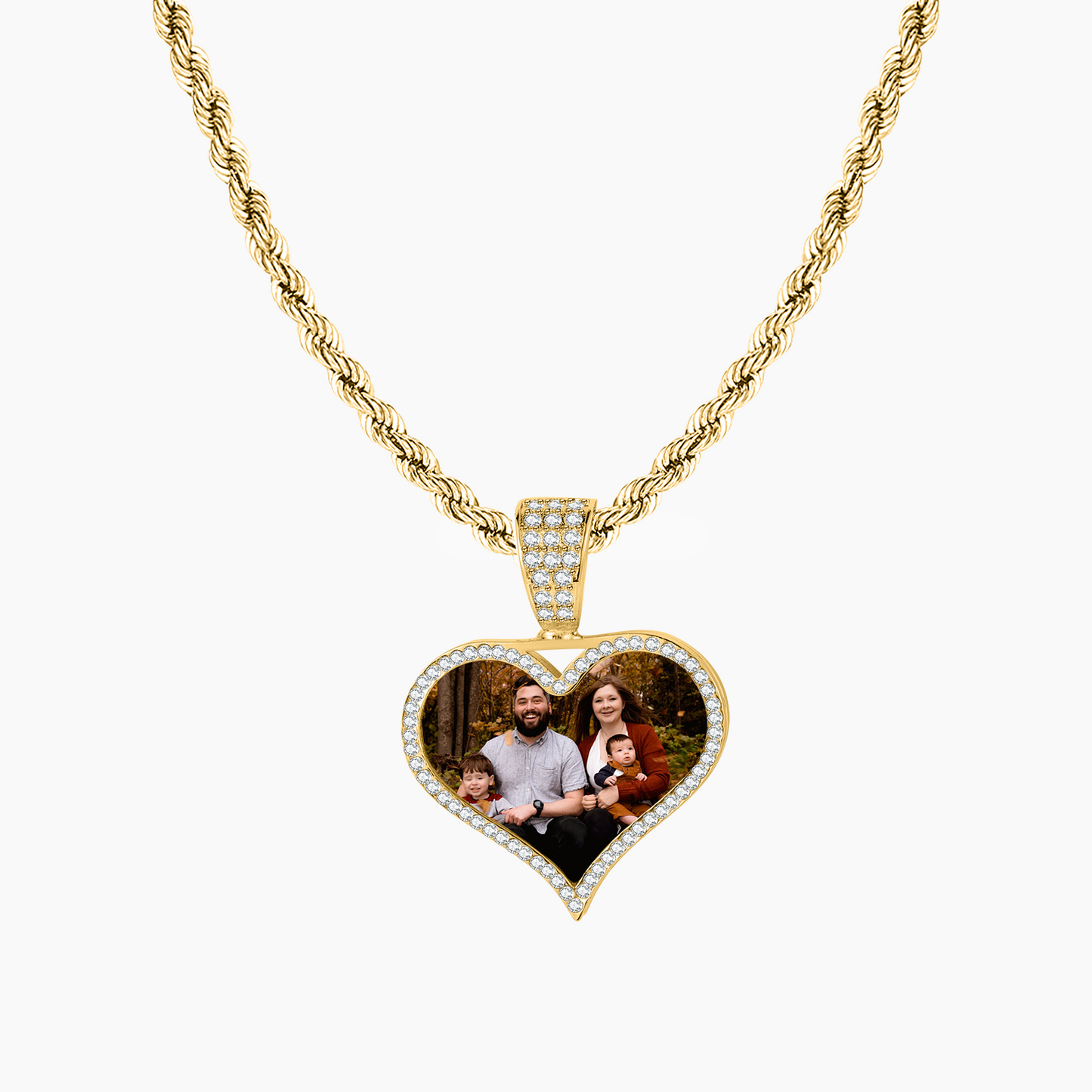 Heart Photo Necklace QN723