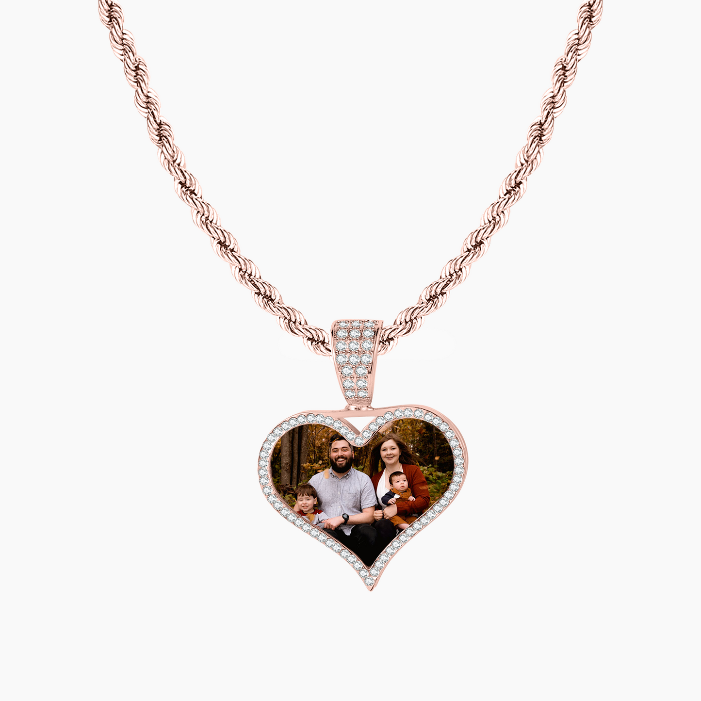 Heart Photo Necklace QN723