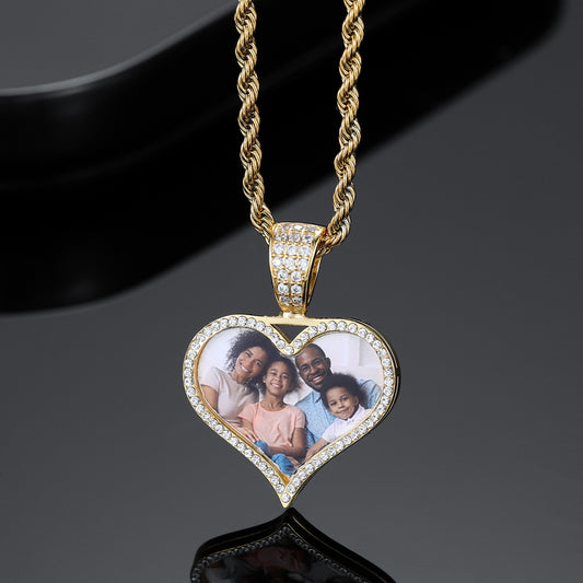 Heart Photo Necklace QN723