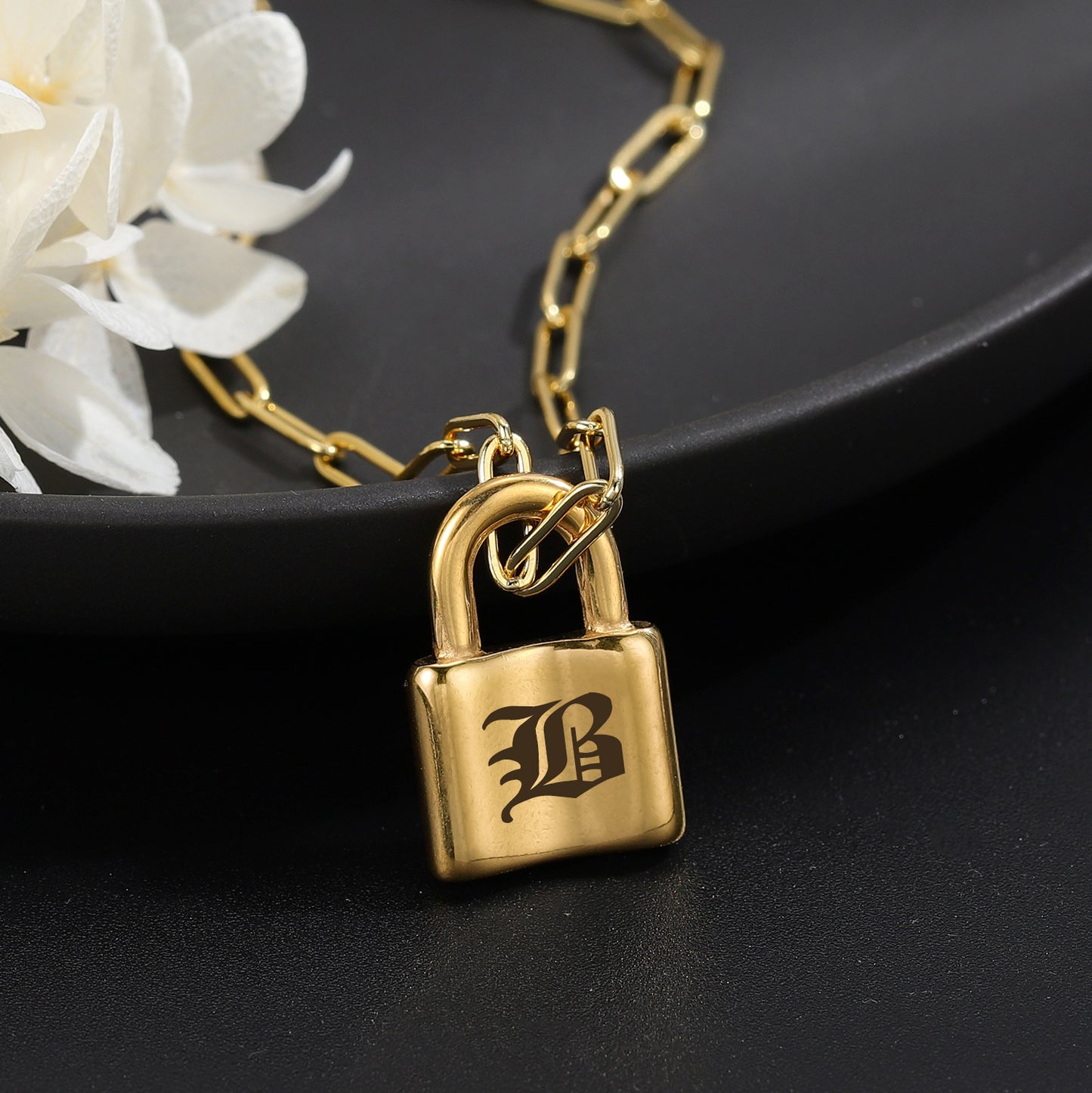 Hip Hop Necklace Lock QN20875
