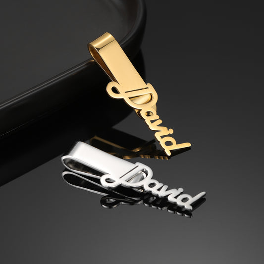 Custom Name Suit Cufflinks QN847