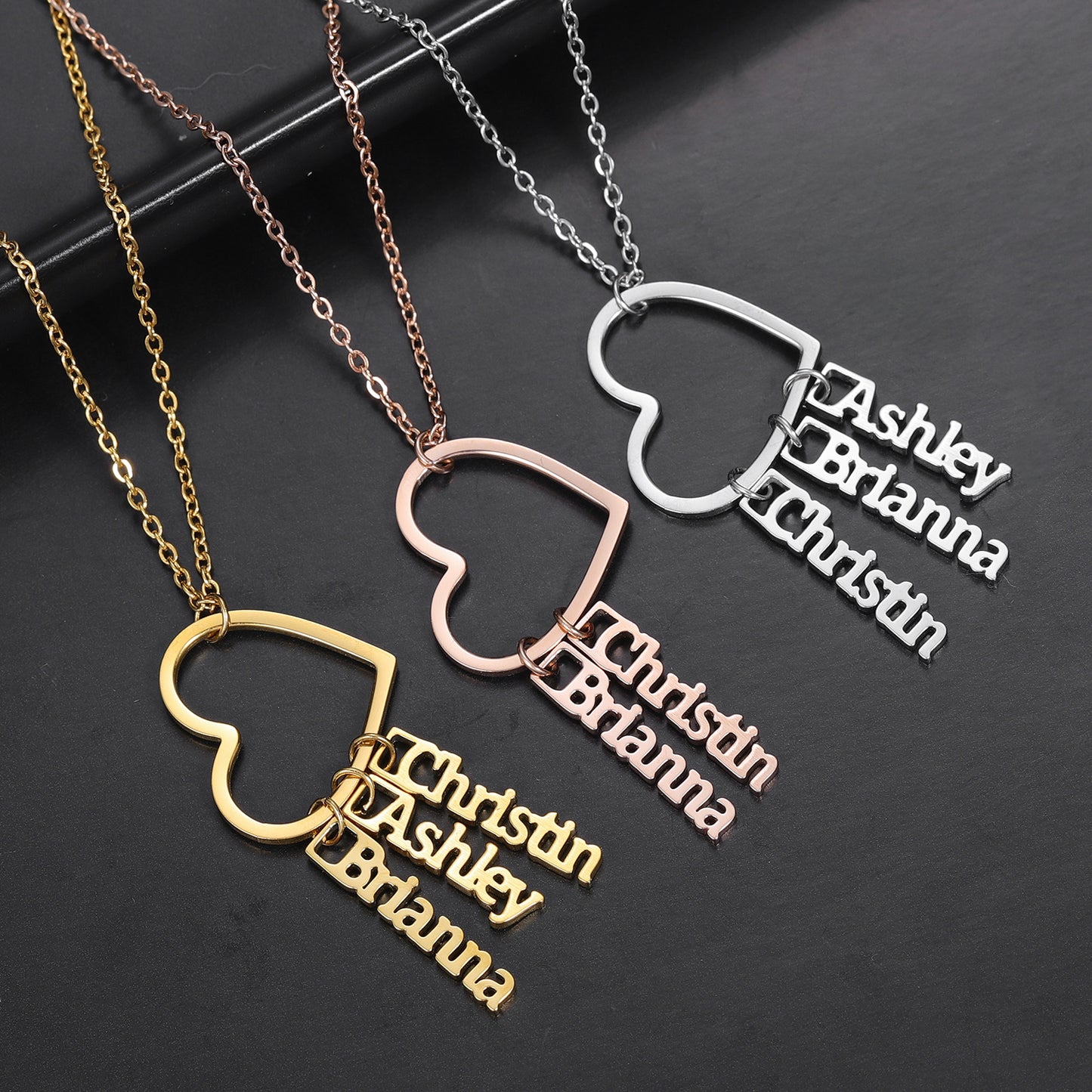 Custom Multi-Name Necklace QN292