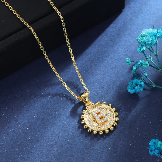 Personalize Letter Necklace QN12024