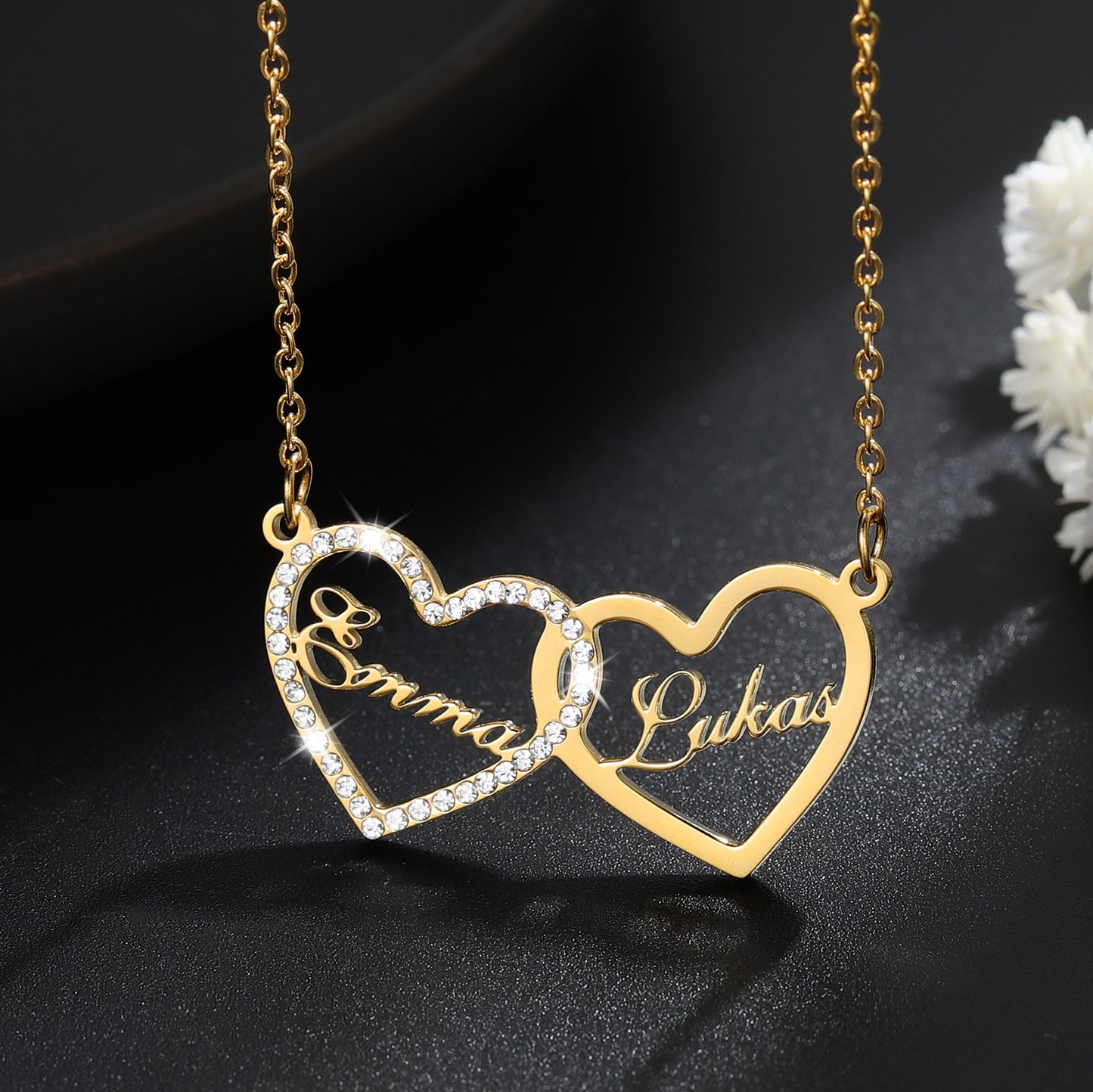 Custom Heart Necklace QN199