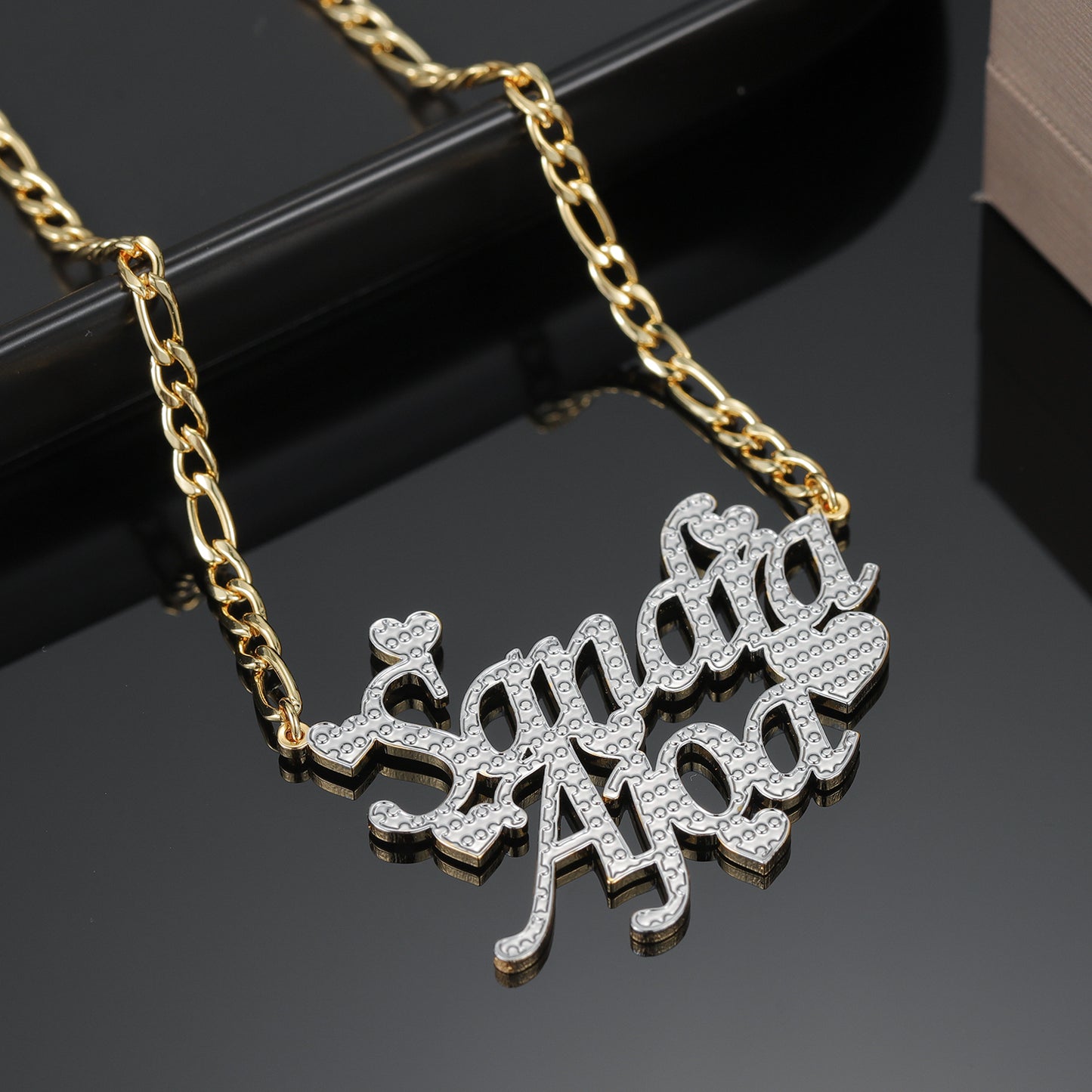 Heart Two Names Necklace QN852