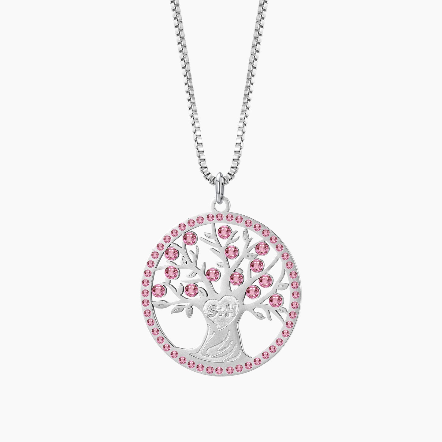 Family Tree Name Necklace QN829