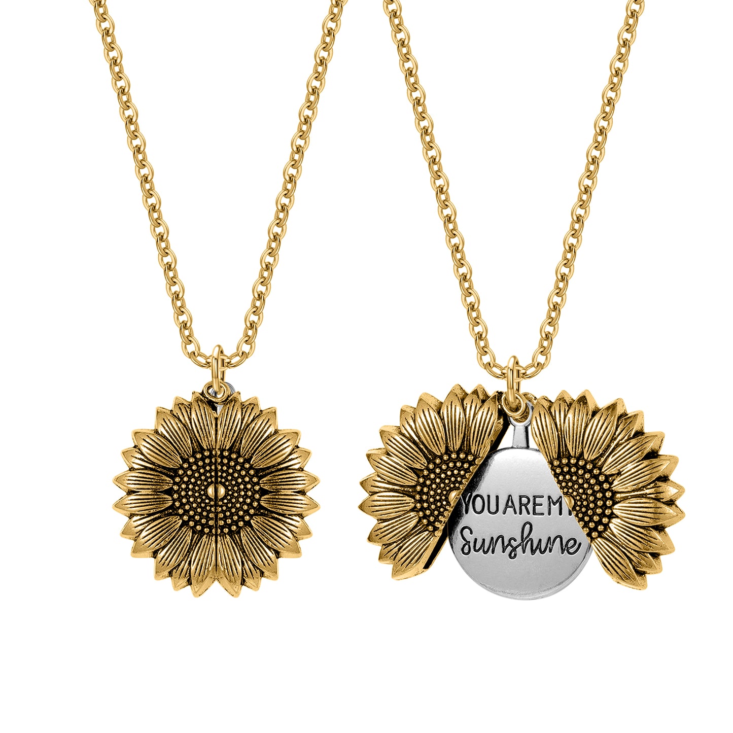 Custom Sunshine Flower Necklace QN851