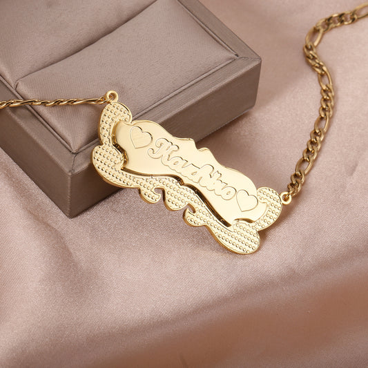 Collier Prénom Coeur QN738