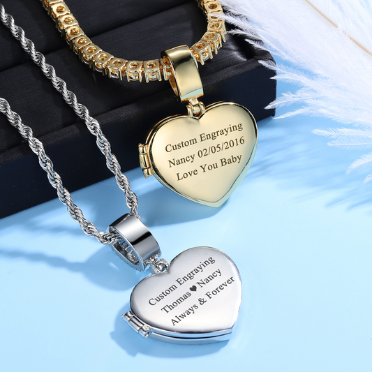 Heart Photo Necklace QN201020