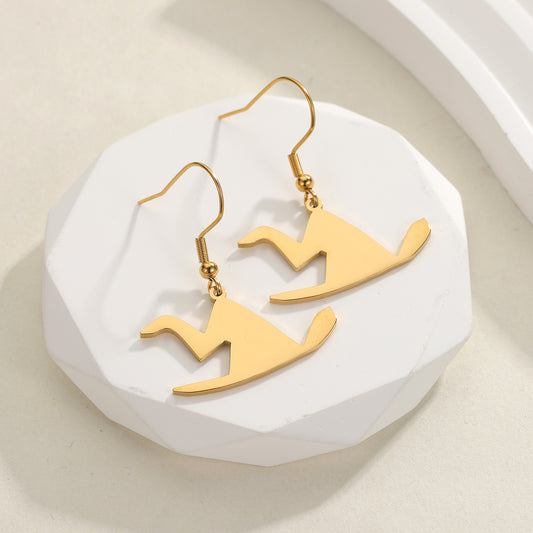 Halloween Witch Hat Earrings DE2903