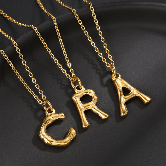 A-Z Pendant Necklace Charm Jewelry SN193