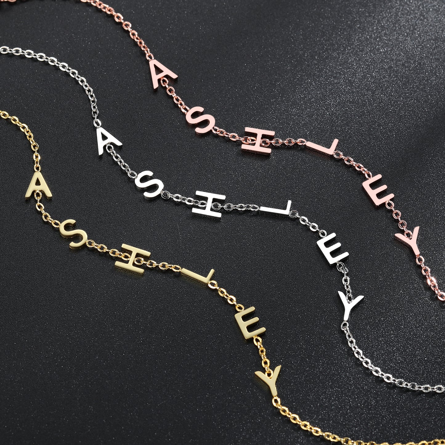Bracelets de cheville 26 lettres QA196
