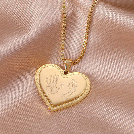 Baby Handprint Necklace QN672