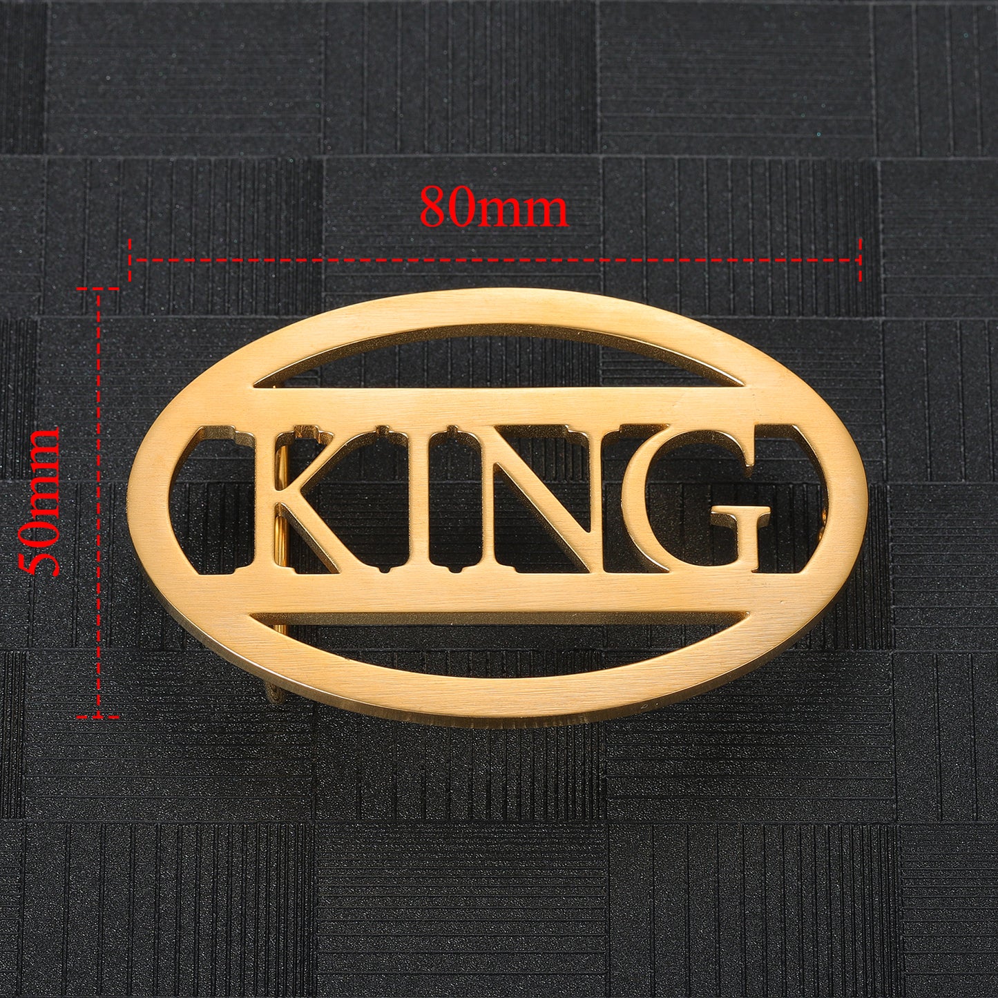 Oval Custom Name Belt Buckle