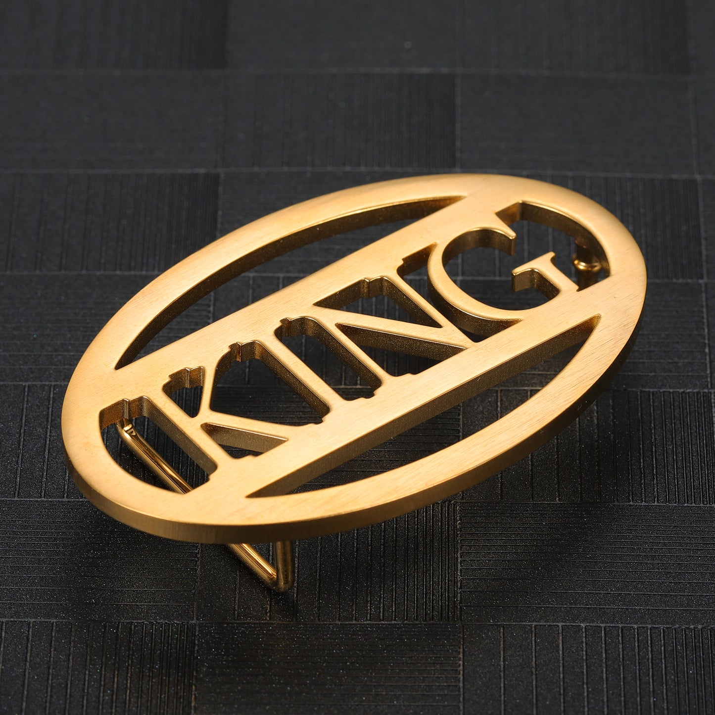 Oval Custom Name Belt Buckle