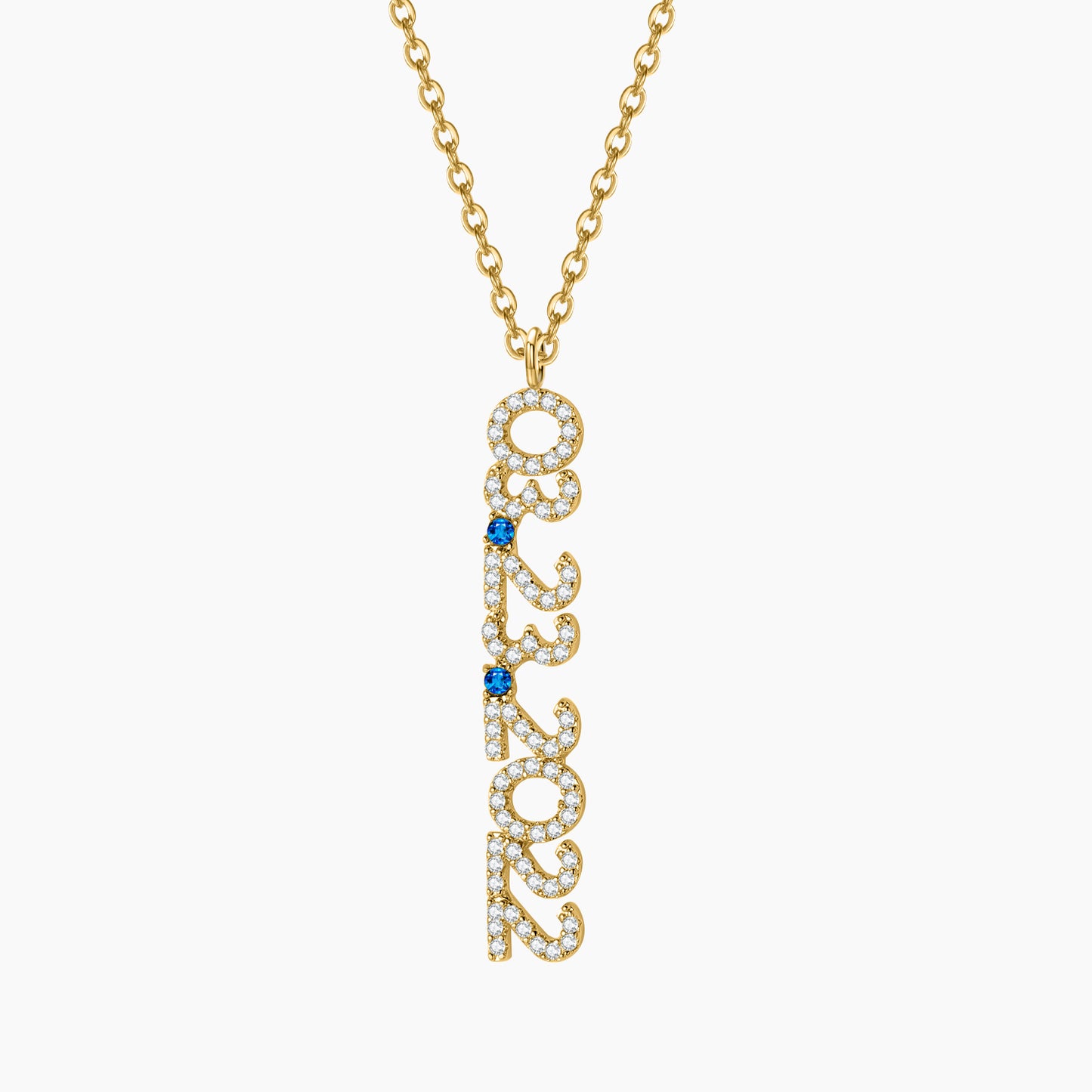 Birthstone Diamond Necklace QN737