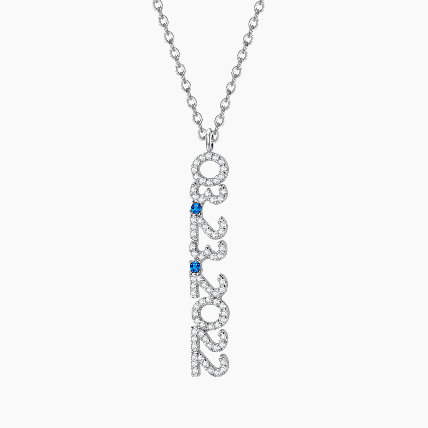 Birthstone Diamond Necklace QN737
