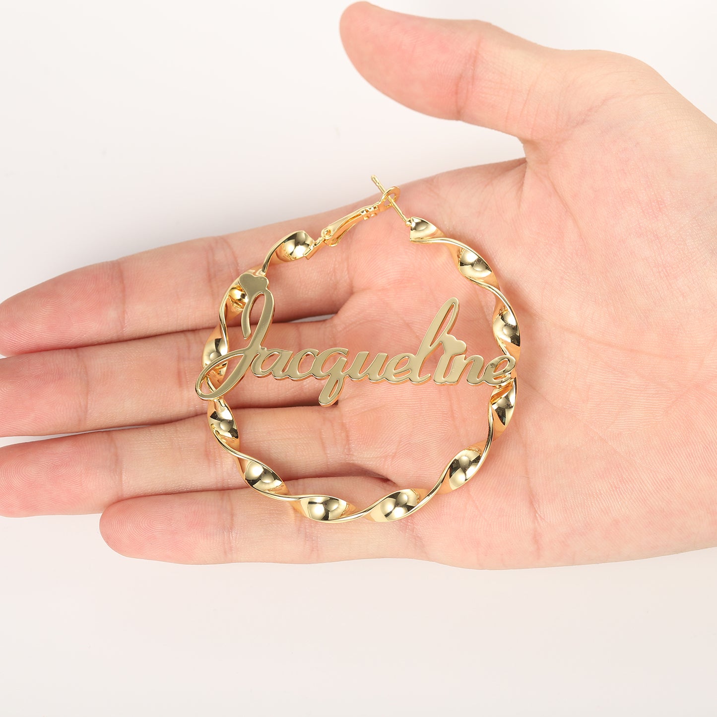 Wave Hoop Earrings QE20787