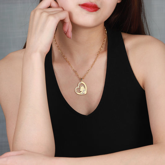 Love Unicorn Name Necklace MN1777