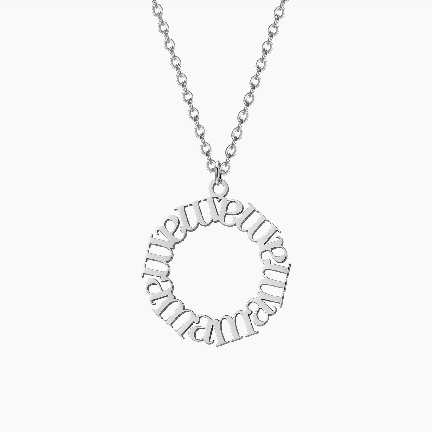 Collier cercle pour femme QN683