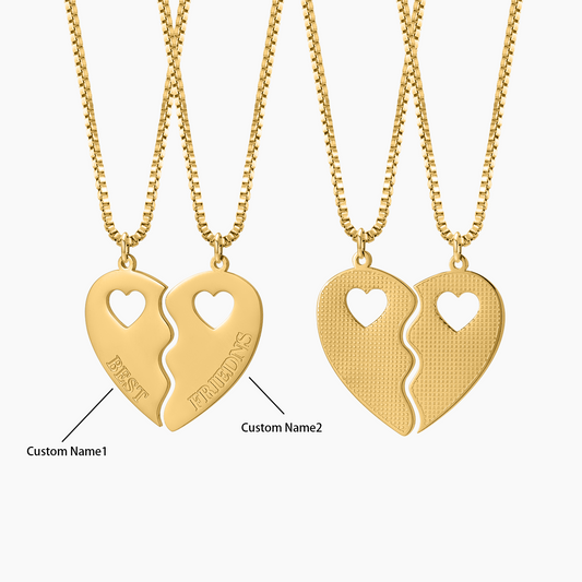 Couple Heart Necklace QN685