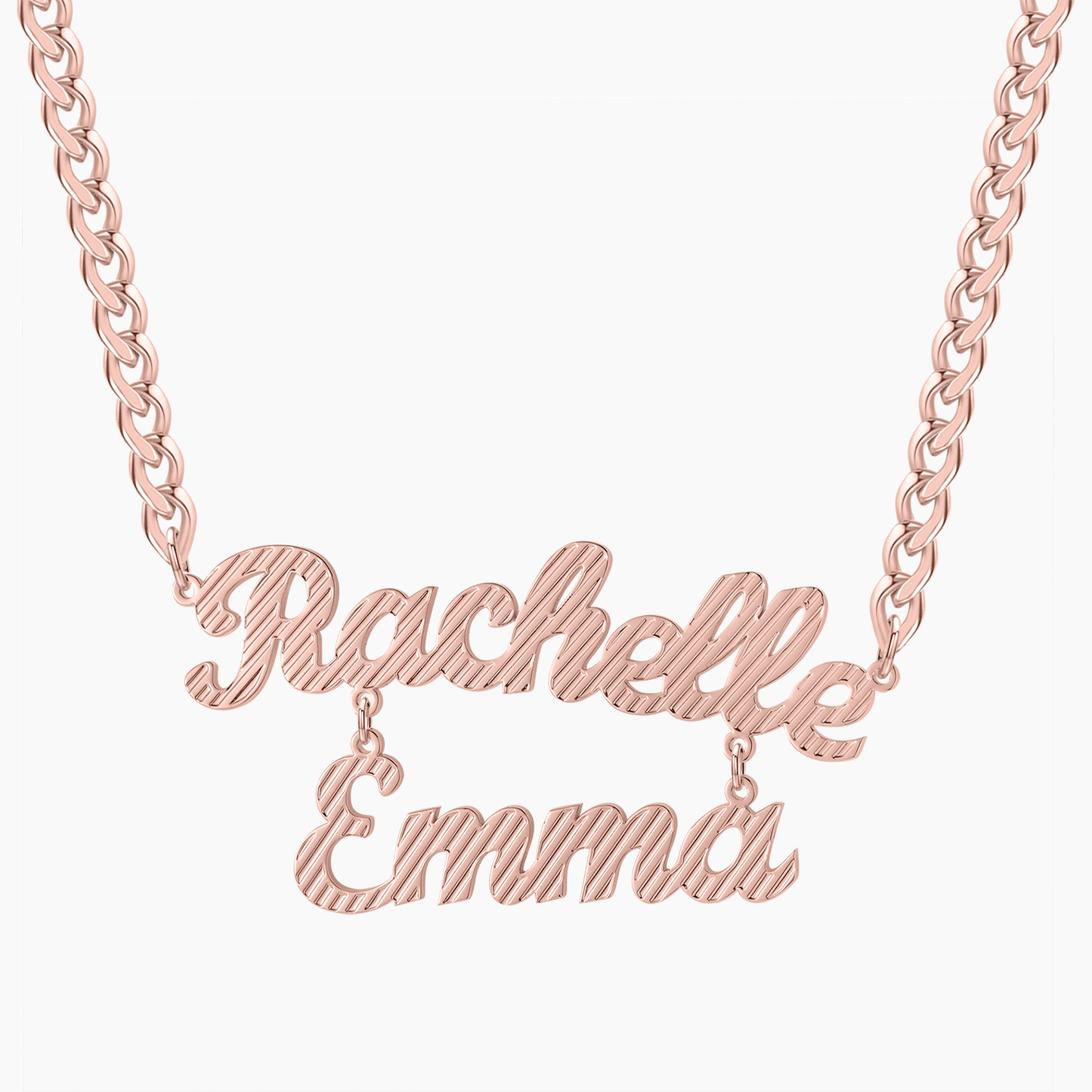 Double Layer Name Necklace QN688