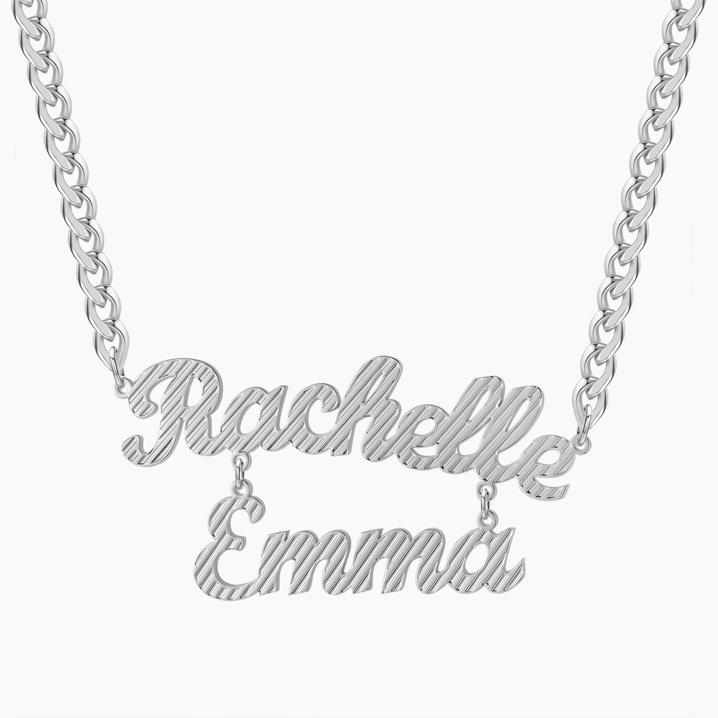 Double Layer Name Necklace QN688