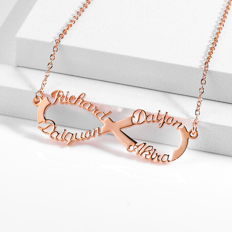 Collier Prénom Infini L17N002