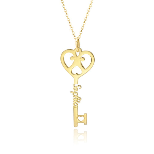 Halsketten mit Schlüsselnamen QN108