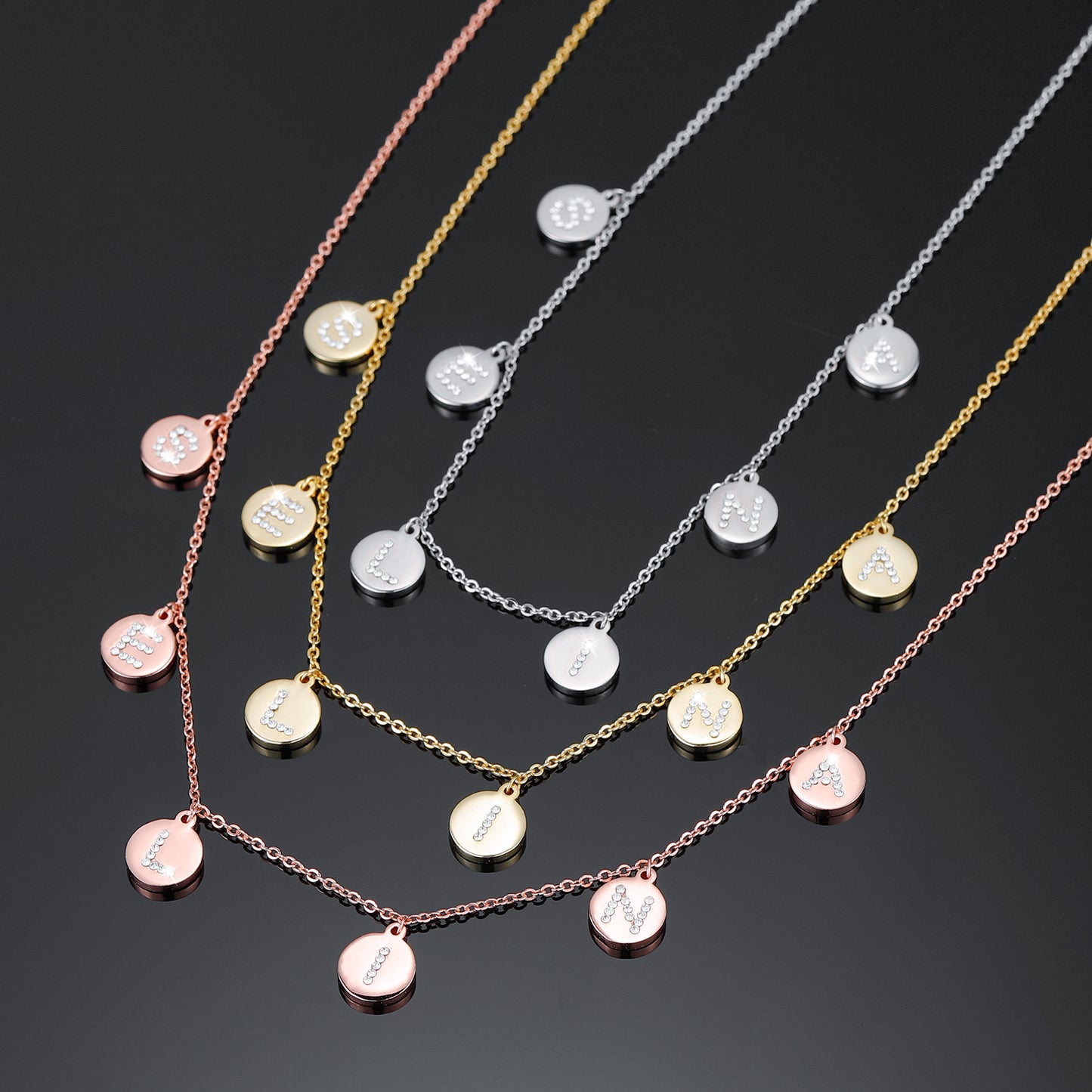 26 Letters A-Z Name Necklace QN514