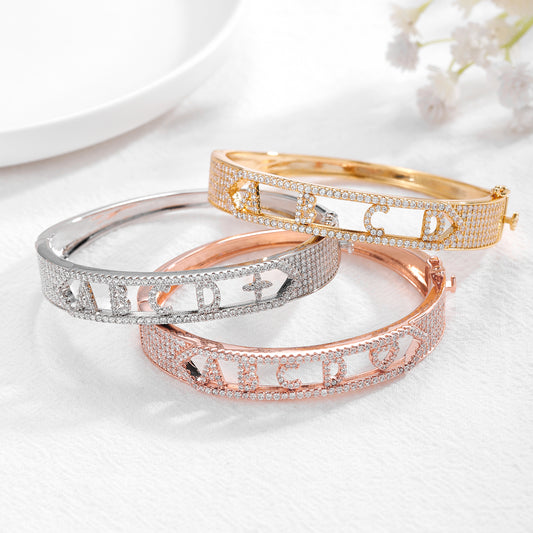 Zirconia  Name Bracelet QB335