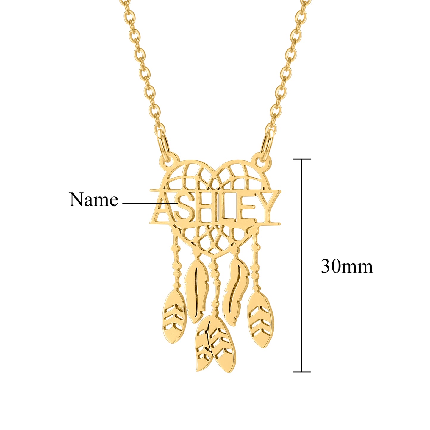 Stainless Steel Indian Mandala Dream Catcher Lotus Pendant QN341