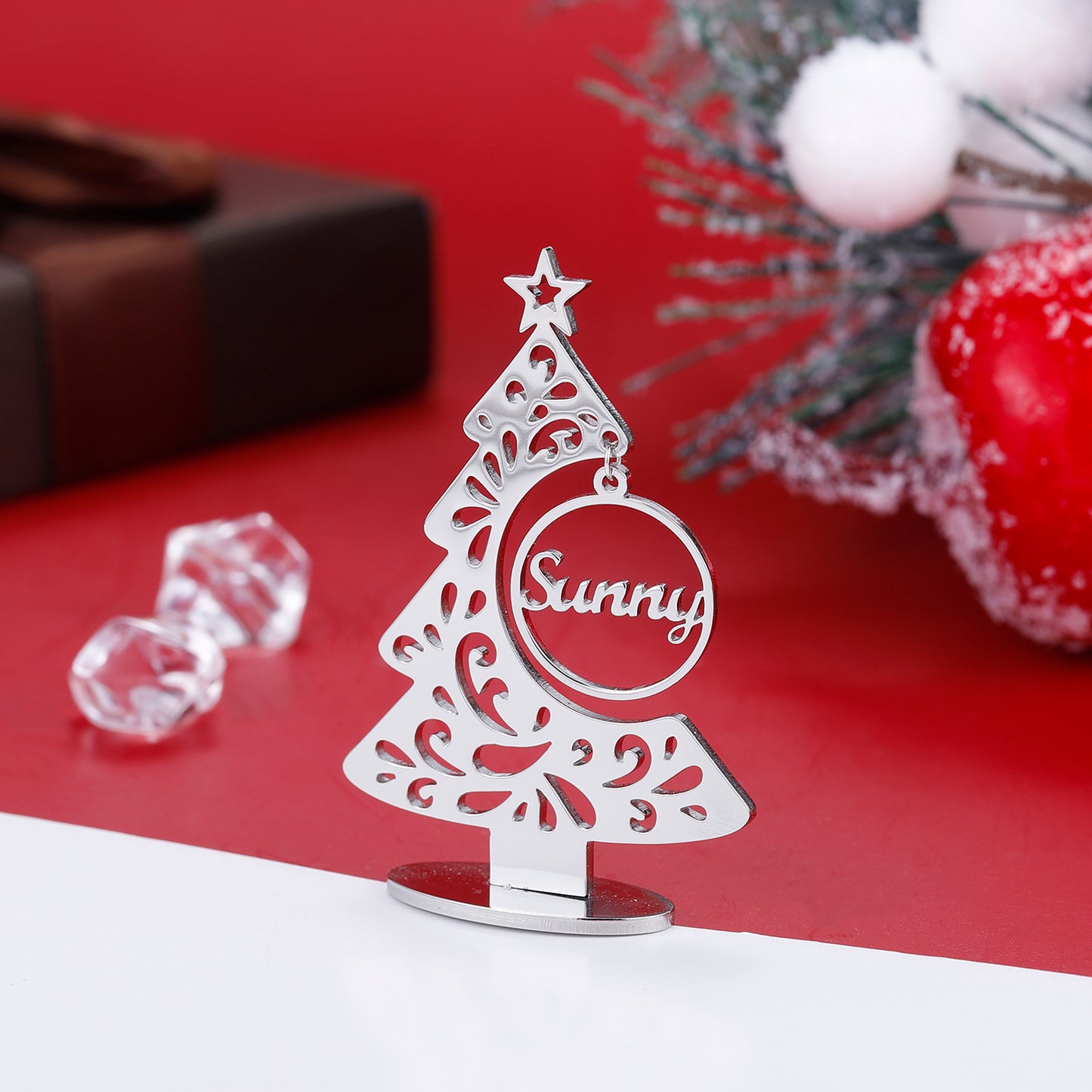 Christmas Tree Custom Name Decoration