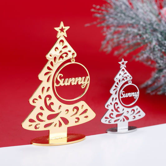 Christmas Tree Custom Name Decoration