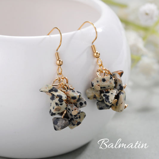 Natural Balmatin Bracelet Earrings SS444