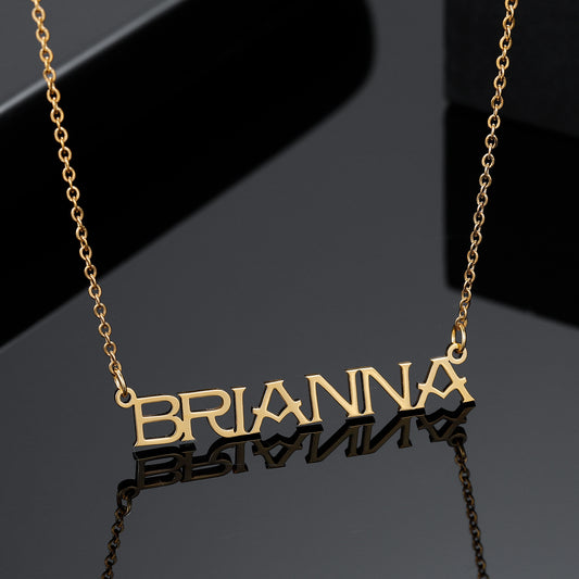 Individuelle Namensketten QN484-F71