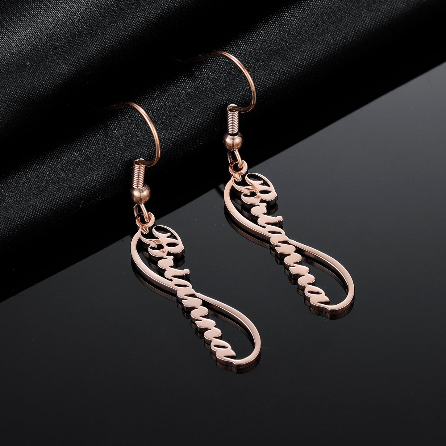 Boucle d'oreille Infinity Drop Name QE492-F15