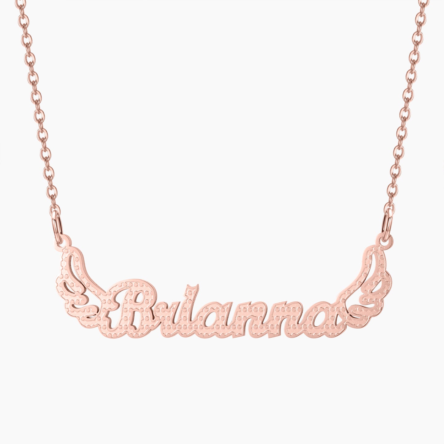 Angel Wings Name Necklace QN618