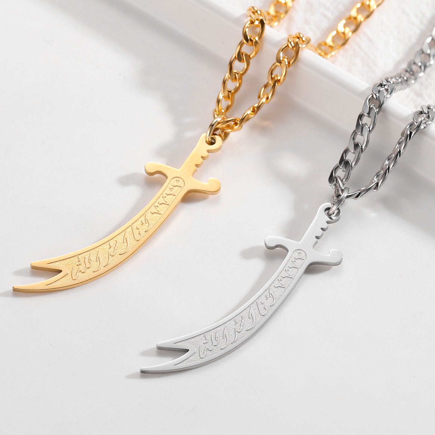 Arabic Scimitar Necklace SN294