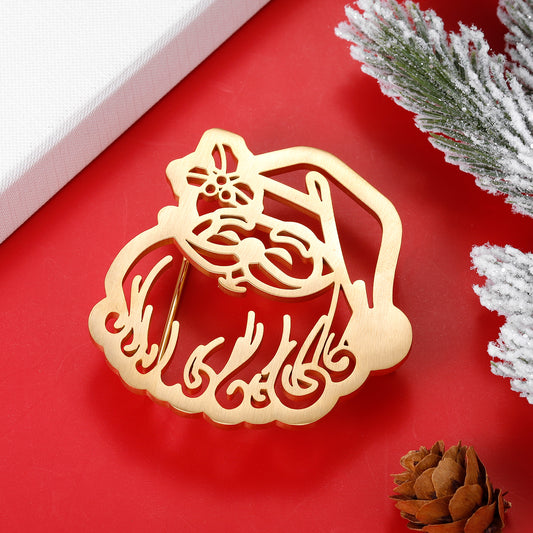 Christmas Santa Claus Belt Buckle
