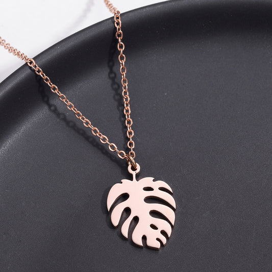 Palm Tree Necklaces Coconut Tree Pendant  QN322