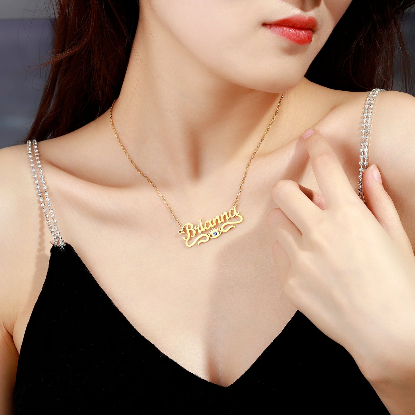 Demon Eye Necklace QN463-F01