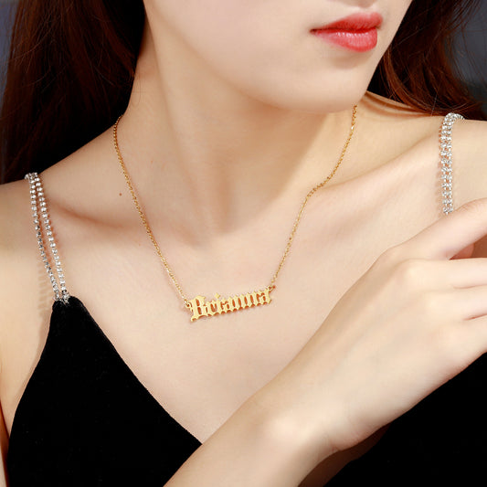 Custom Name Necklaces QN484-F69