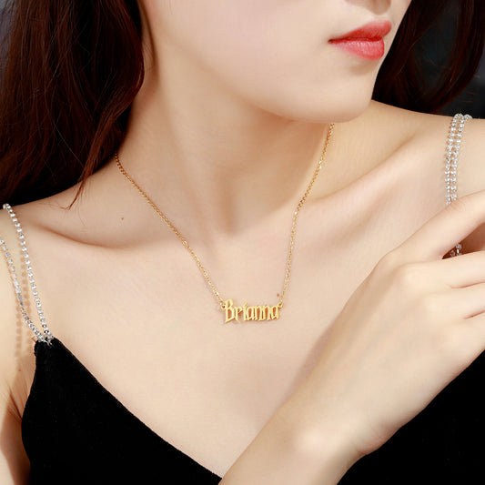 Custom Name Necklaces QN485-F68