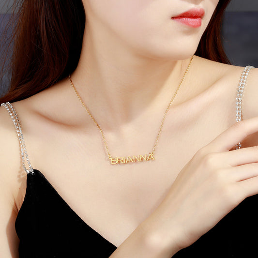 Individuelle Namensketten QN484-F71