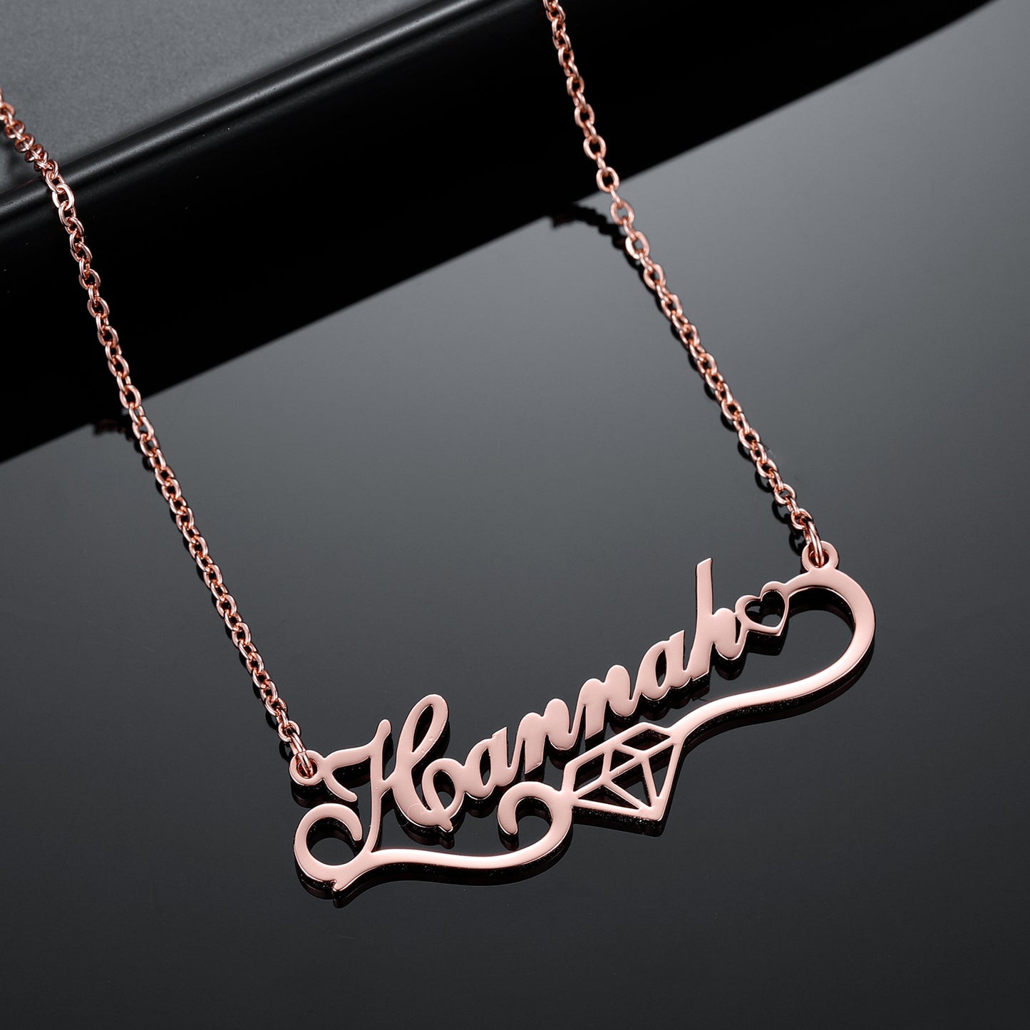 Collier Prénom Diamant Personnalisé QN428