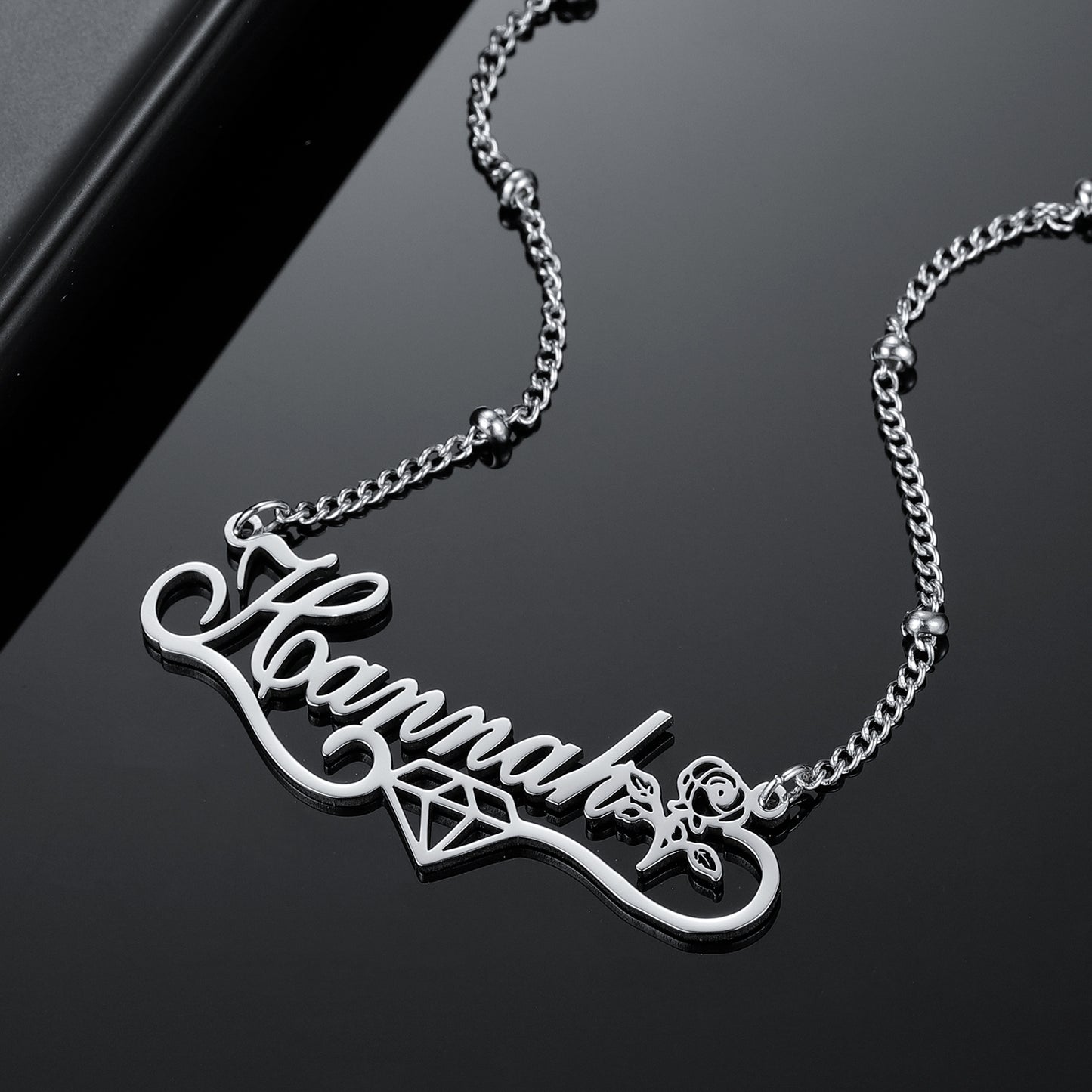 Collier Prénom Fleur QN429