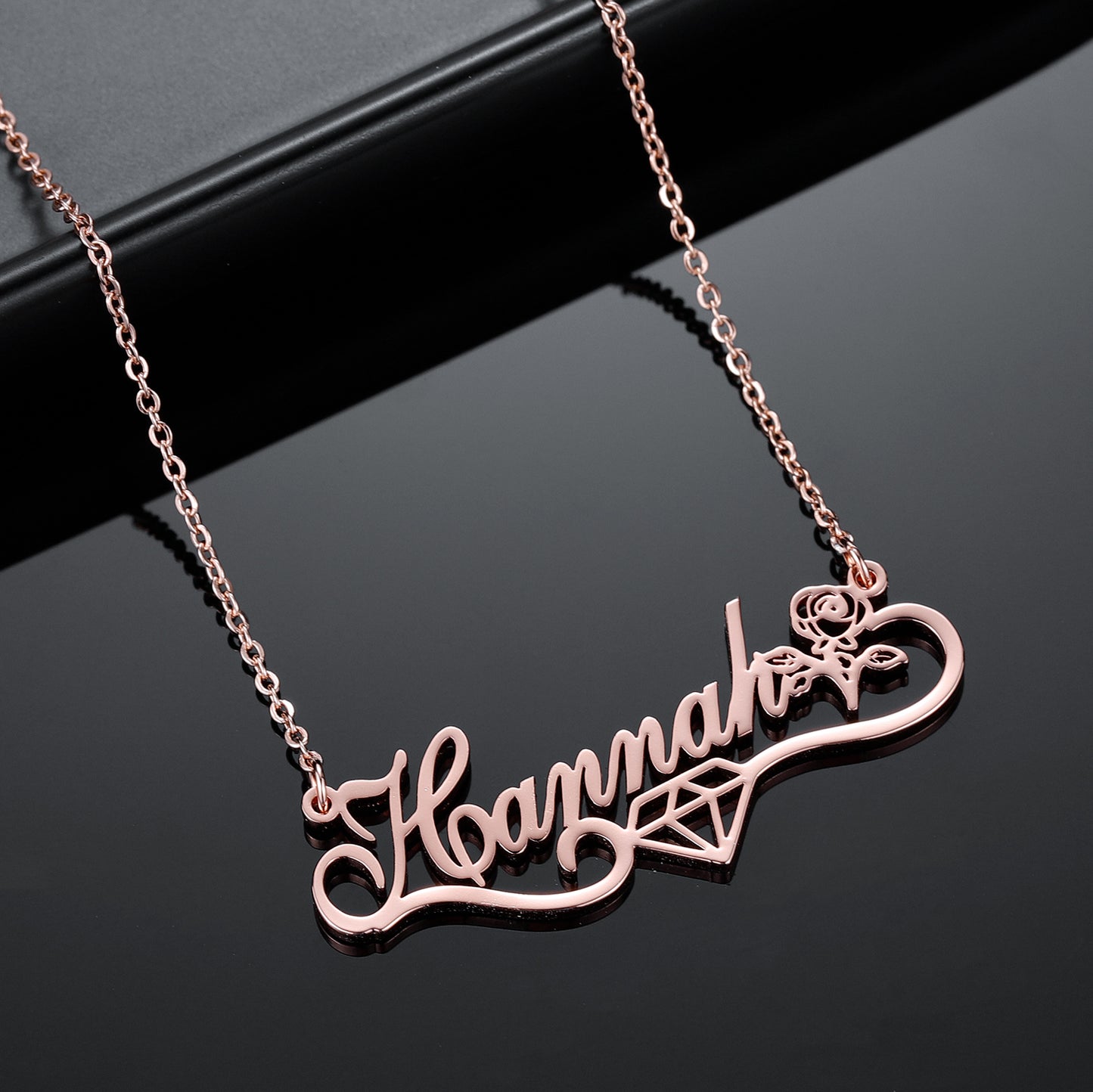 Collier Prénom Fleur QN429